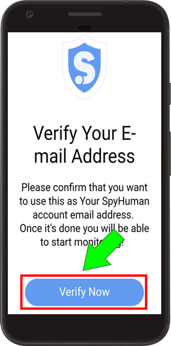 Verify SpyHuman Account
